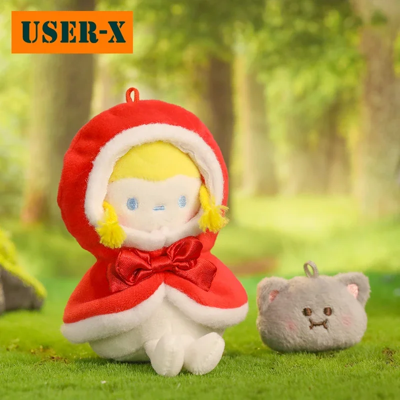 USER-X BOBO COCO BOBO&COCO Fairy Tale Series Plush Pendant Key Ring Action Figure Kawaii Sweet Cute Doll Gift Kids Toy