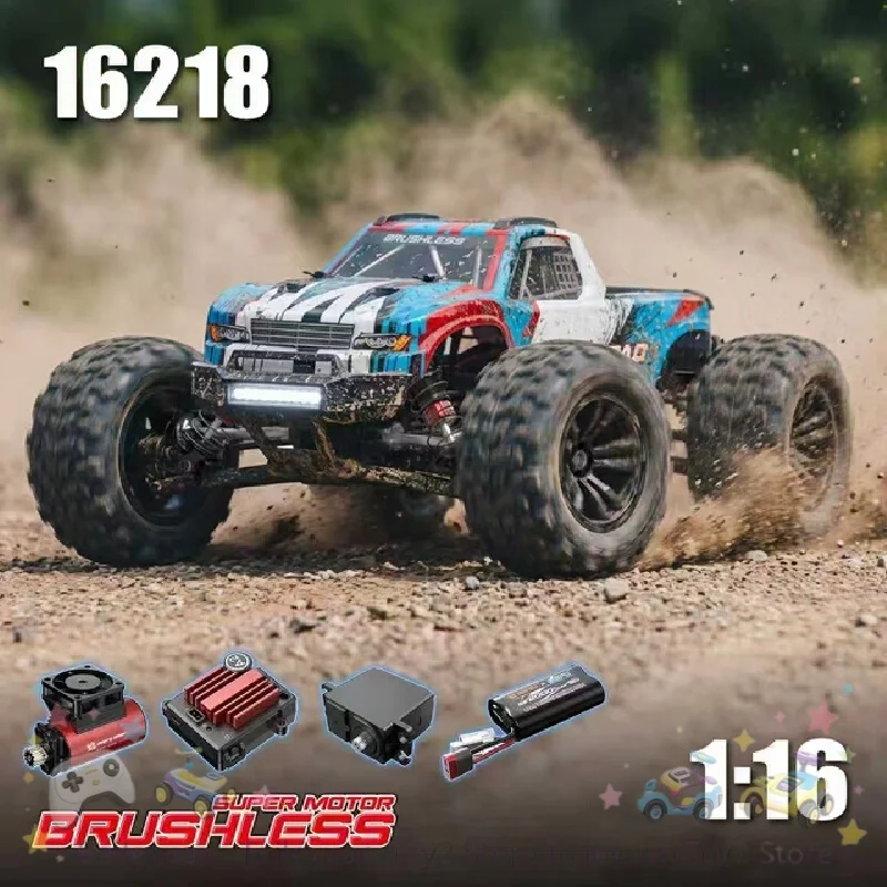 

New In Stock MJX 16218 Remote Control Car Brushless 1：16 Scale 4WD Off Road High Speed Hobby RC Truck For Adult Enthusiasts
