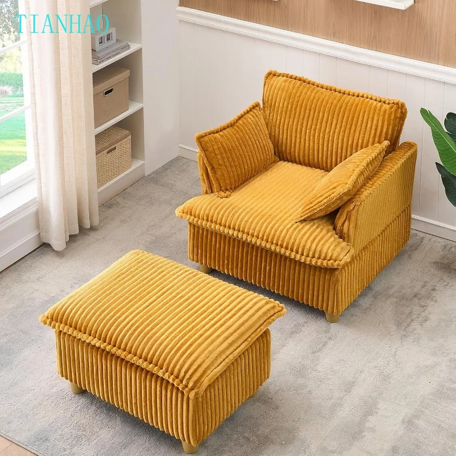 سروال قصير كرسي صالة داخلي 36 واط كرسي منجد مع مجموعة عثمانية مريح صالة أريكة كرسي أريكة مقعد عميق حديث