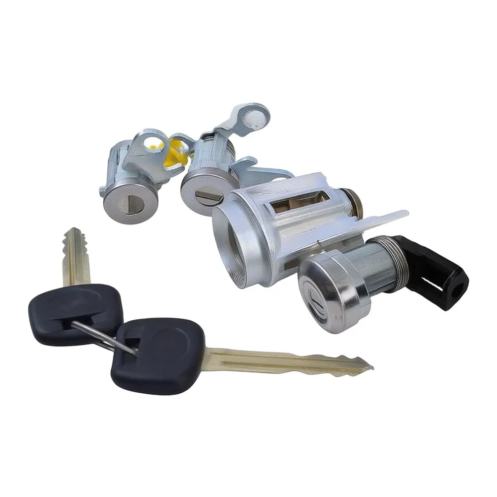 Door for Lock Ignition Cylinder with Fuel Lock for Toyota For Tacoma Floor Shift Vehicles 1999 through 2004 Exact Fit