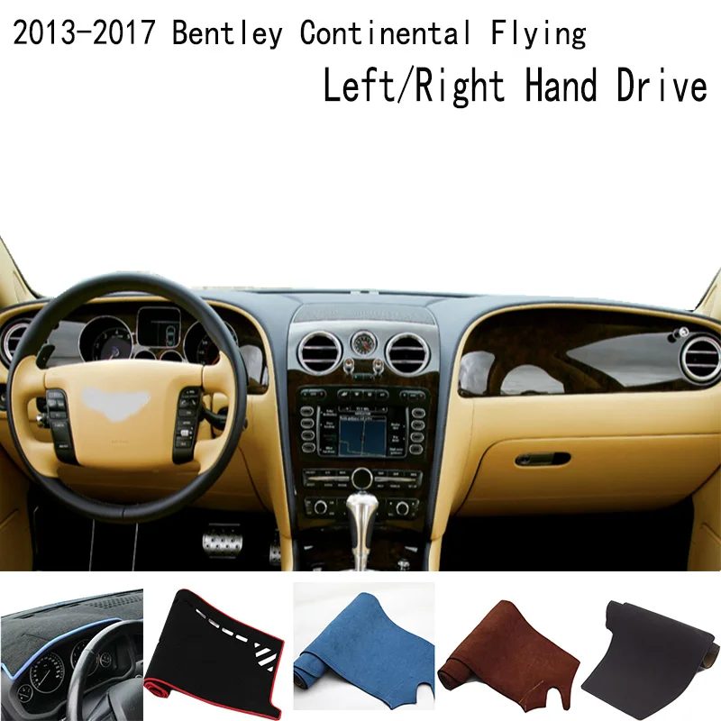 For 2003-2017 Bentley Continental Flying Mulliner Accessories Dashboard Cover Instrument Panel Dash Mat Dashmat Protective Pad