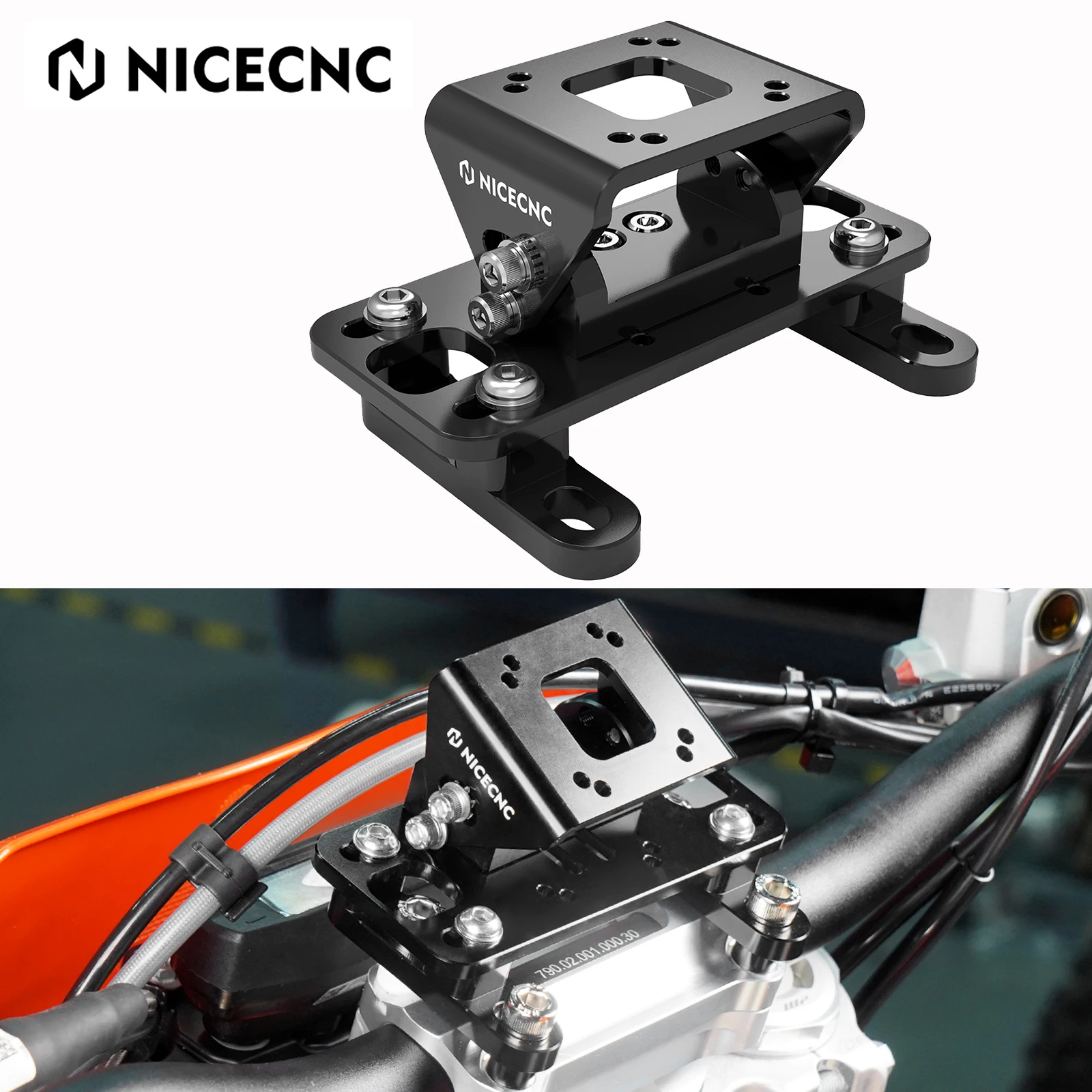 

Aluminum GPS Stout Mount For KTM EXC 300 690 Enduro R SMC SMCR For Husqvarna 901 Norden 701 Enduro Supermoto TE300 GasGas SHERCO