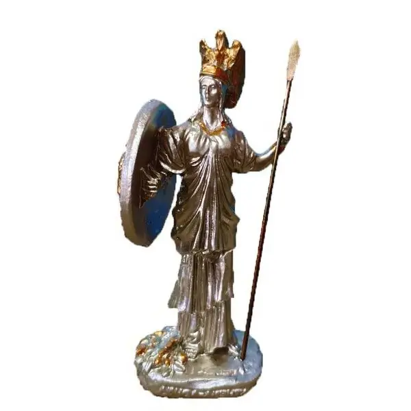 

The resin model ornament of the war of Athena, the daughter of Zeus
