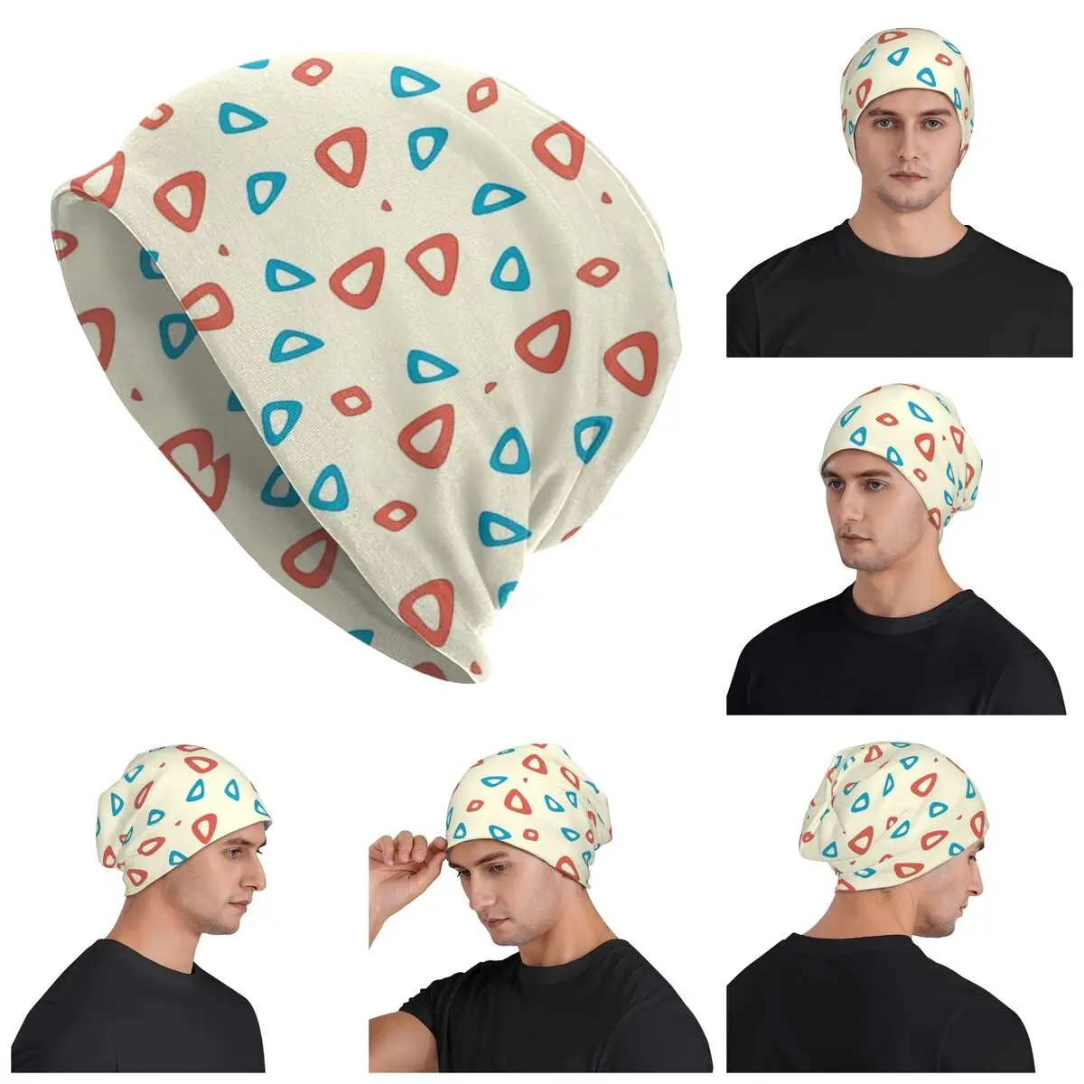 

Togepi Pattern Warm Knitted Cap Hip Hop Bonnet Hat Autumn Winter Outdoor Beanies Hats for Unisex Adult
