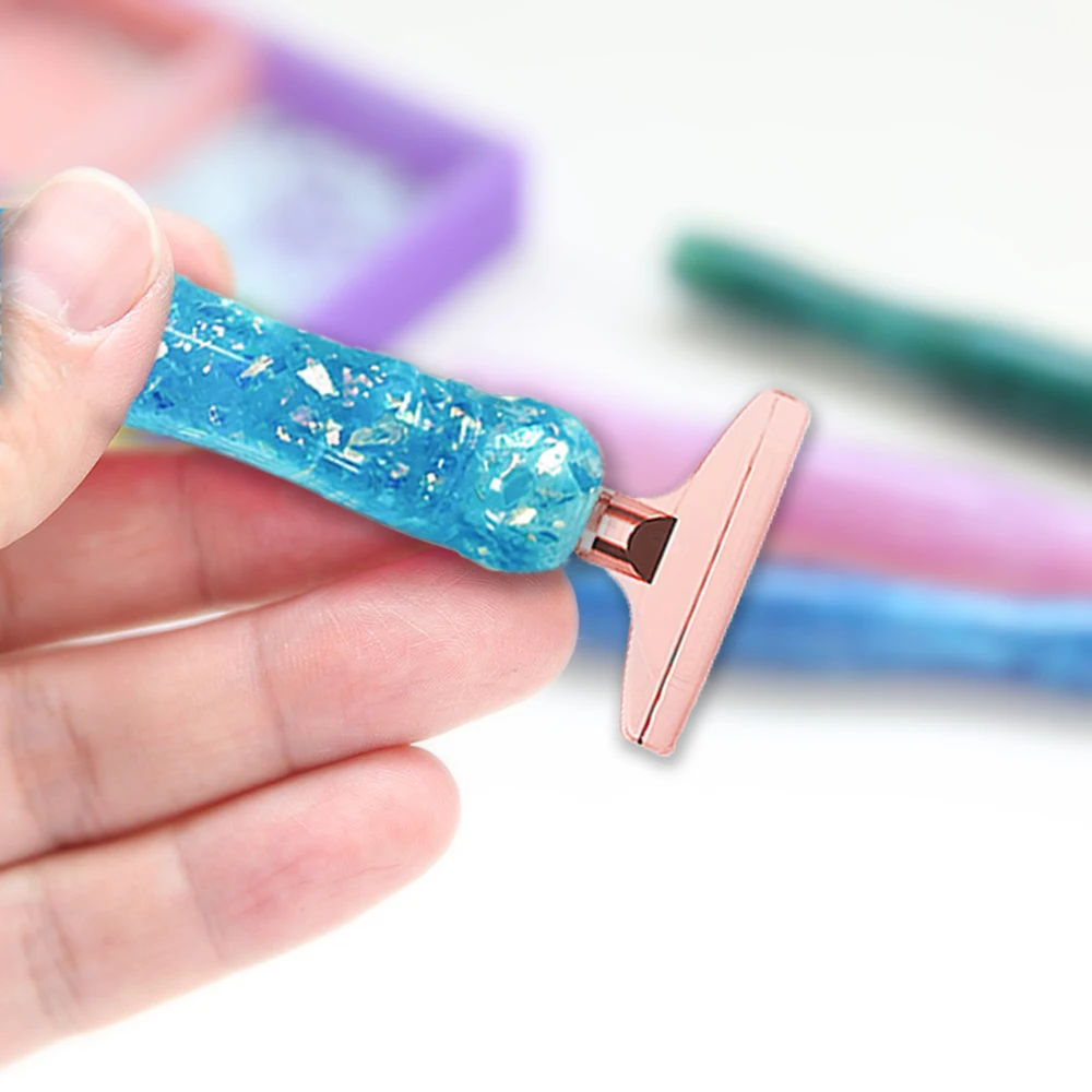 Diamond Painting New Accessories Resin Dot Drill Pen Color Alloy Spiral Dot Drill Bit DIY Diamond Mosaic Embroidery Tool Set