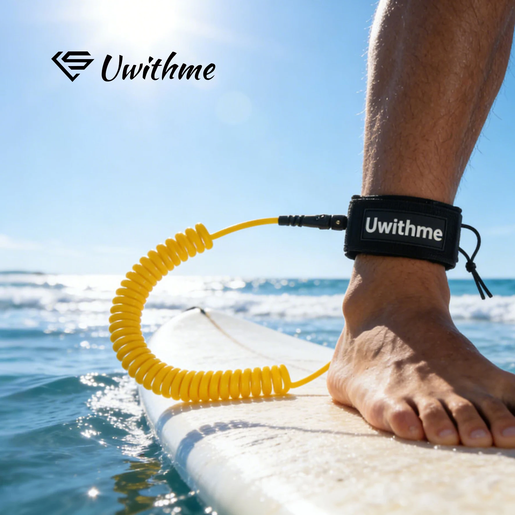 

7mm sup Board Foot Leg Rope TPU Surfing Stand UP Paddle surf Board Ankle Elastic Surf board Safety Foot Rope Surfing Accessories