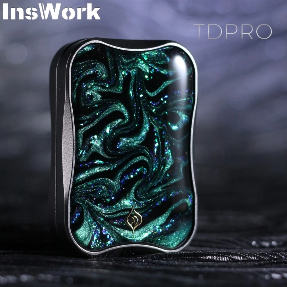 

TDPRO Resin Titanium Unlimited Push Slider Fidget Magnet Cool Gadgets Magnetic Toys Fidget Spinner