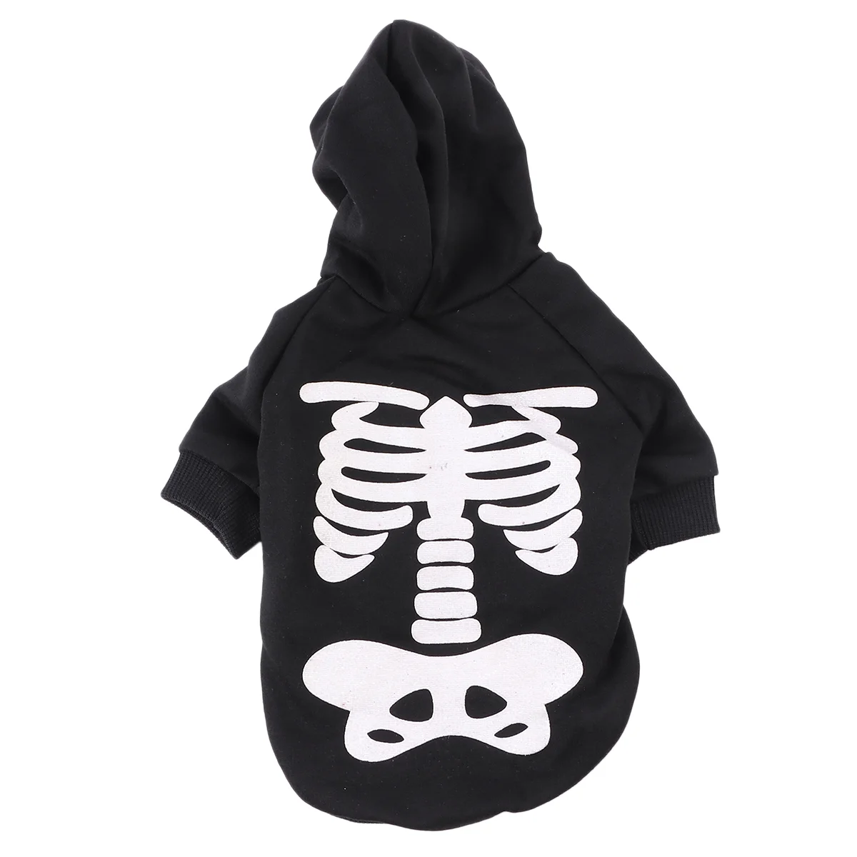 Shirt Halloween Pet Costumes Dreses Halloween Pet Costume Dog Skull Hoodies Xs Cotton Garment Puppy Pattern Clothes