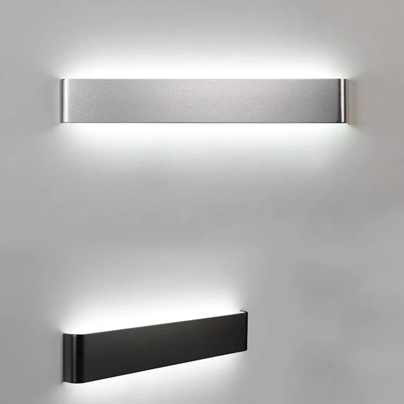 

Indoor Living Room Aisle Bedside Rectangle Led Wall Lamps 14/24/41/51cm wall sconces 110V 220V Bathroom LED Mirror Light