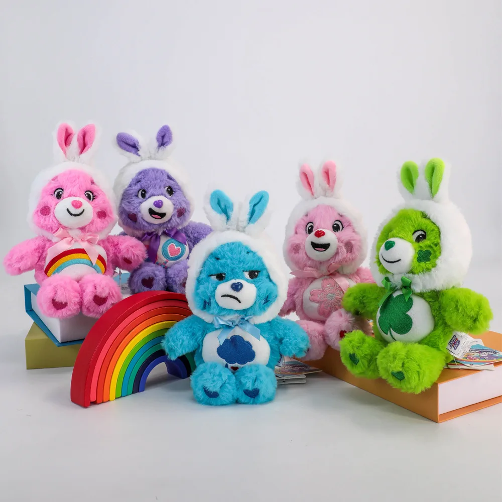

Классические аниме-брелоки с плюшевыми куклами Care Bears, 20 см, оригинальные, маленькие подвески, украшения для сумок, подарки на Рождество, день рождения, выпускной