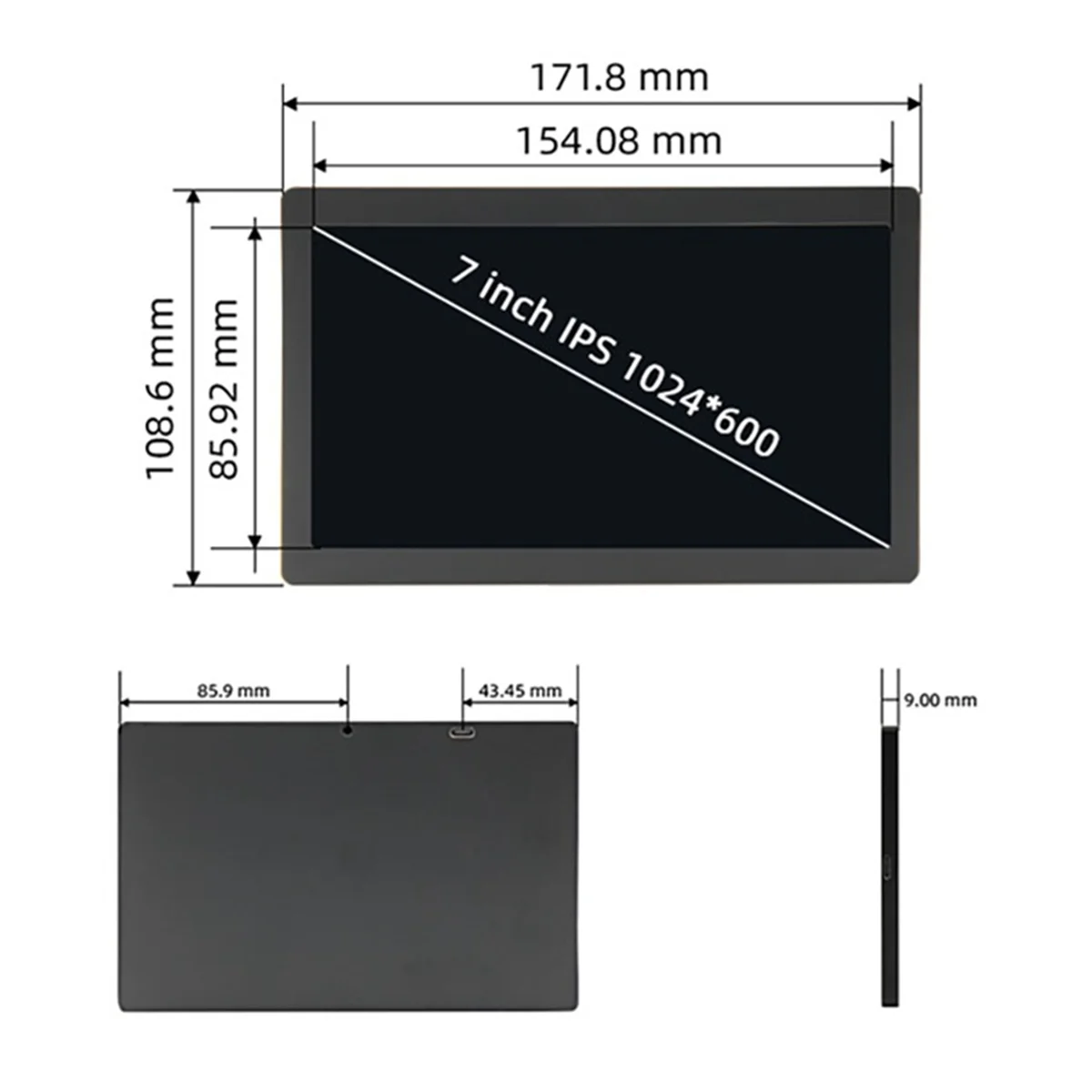 AT59 7 Inch Pc Case… - image