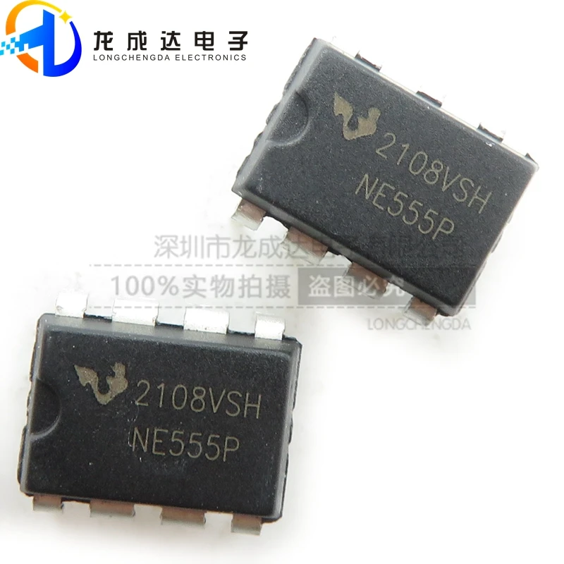 30pcs original new NE555 DIP-8 clock programming timer oscillator