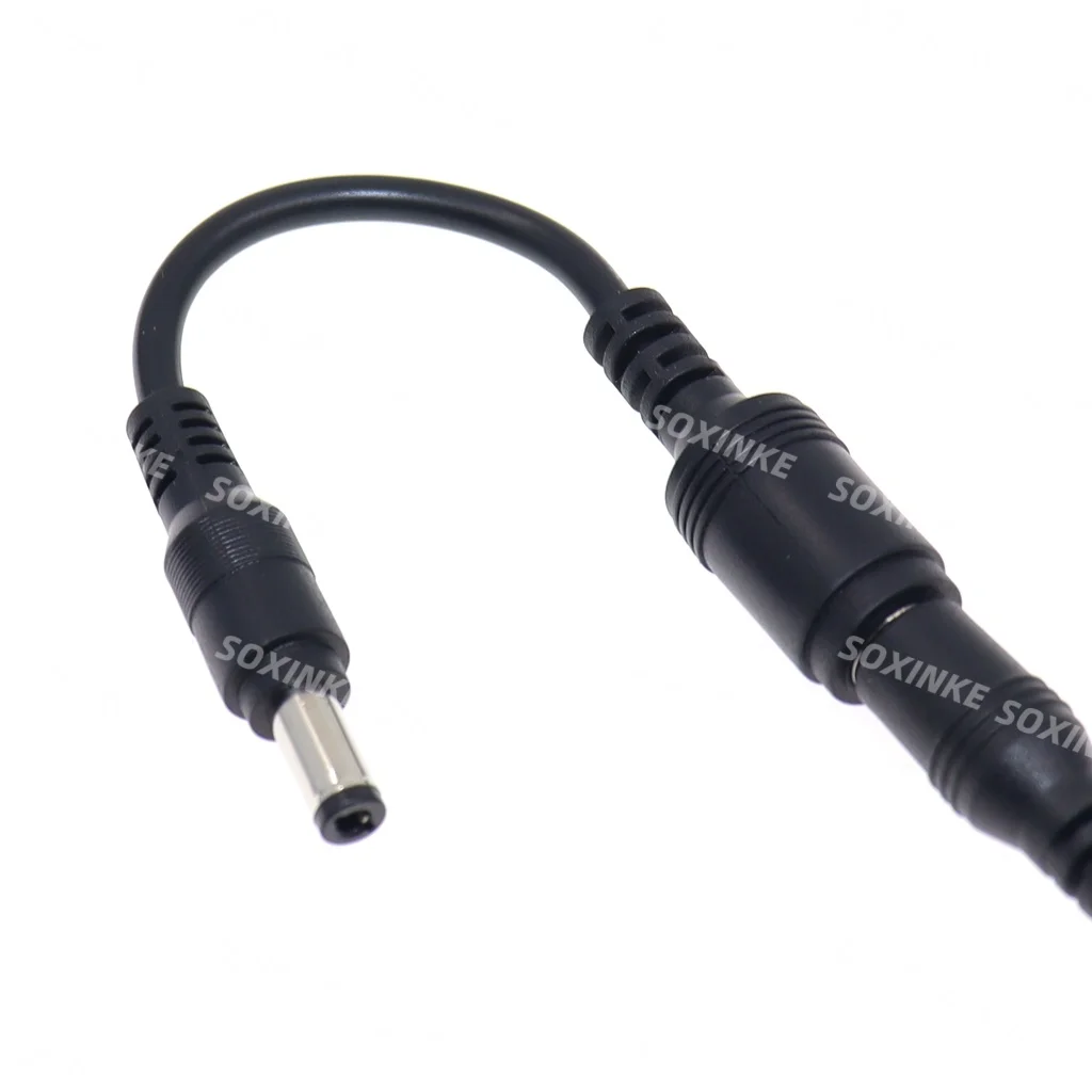 Ładowarka sieciowa DC 90/180 stopni do laptopa Notebook Gniazdo DC 6,5*4,4 / 6,0*4,4 żeńskie do 5,5*2,5 mm męskie