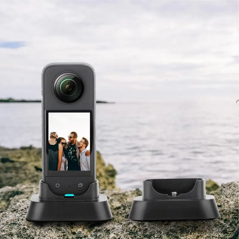 For Insta 360X3 Stand Base Desktop Protection Sports For Insta 360 X3 Action Accessories Panoramic Camera Desktop Support