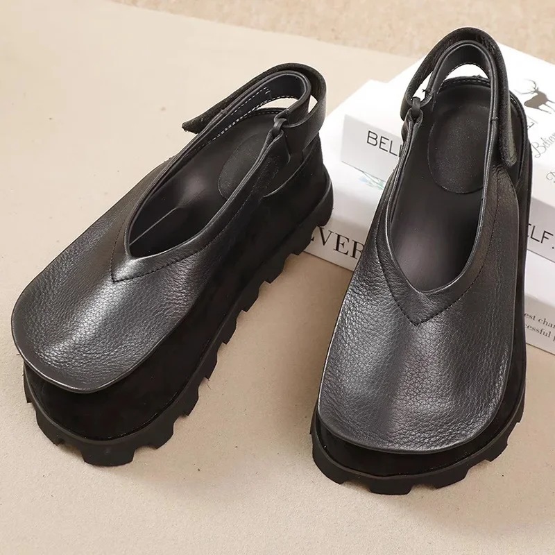 Designer Women Platform Loafers Shoes Flats Sandals Woman Casual Sneakers Summer 2025 Fashion Slides Walking Zapatillas De Mujer image 4