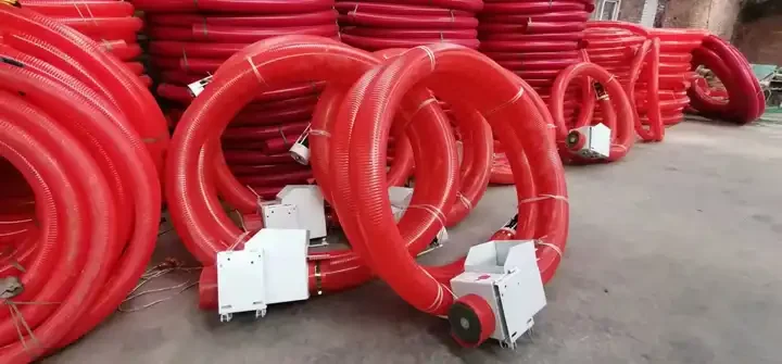 نقل الحبوب قشر الأرز، الذرة، الأرز الأرز. خرطوم مرن أنبوب اوجير ناقل لولبي 5 متر #6