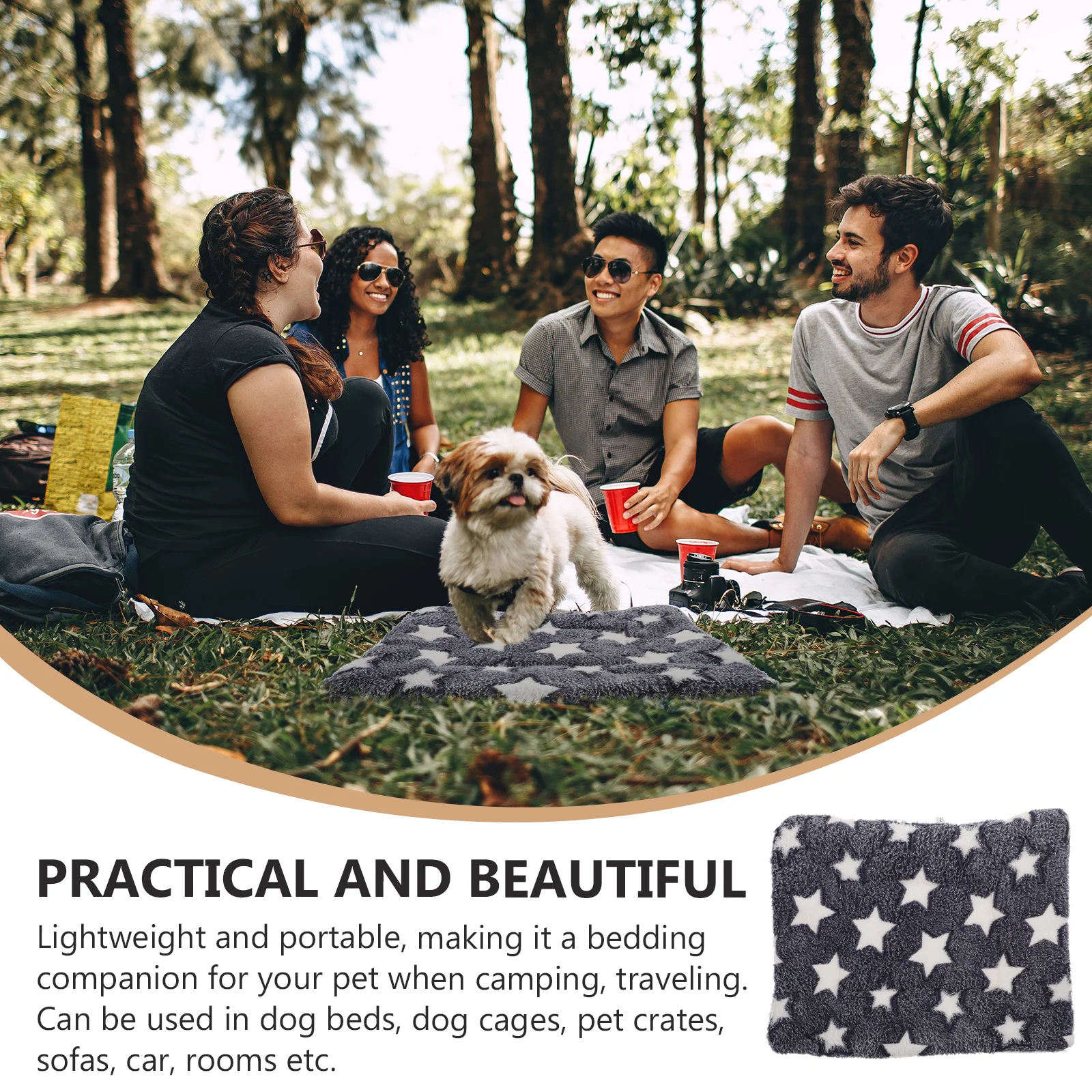 2枚組 ペット用寝具 犬猫用 ソフトフロアクッション 携帯用敷物 クレート ソファ 車 旅行 秋冬用寝具 ペット用