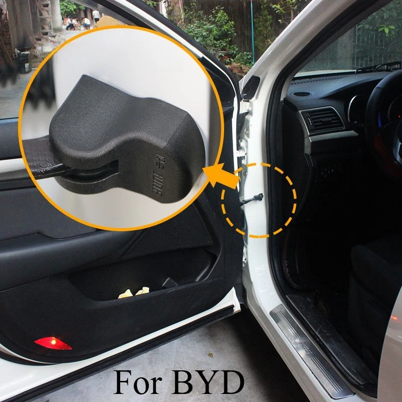 For BYD Song PRO/Qin PLUS/Han EV/Tang DMI/Dolphin ee3/Seal Door Lock Limiter Cover Decoration Body Kits Car Interior Accessories