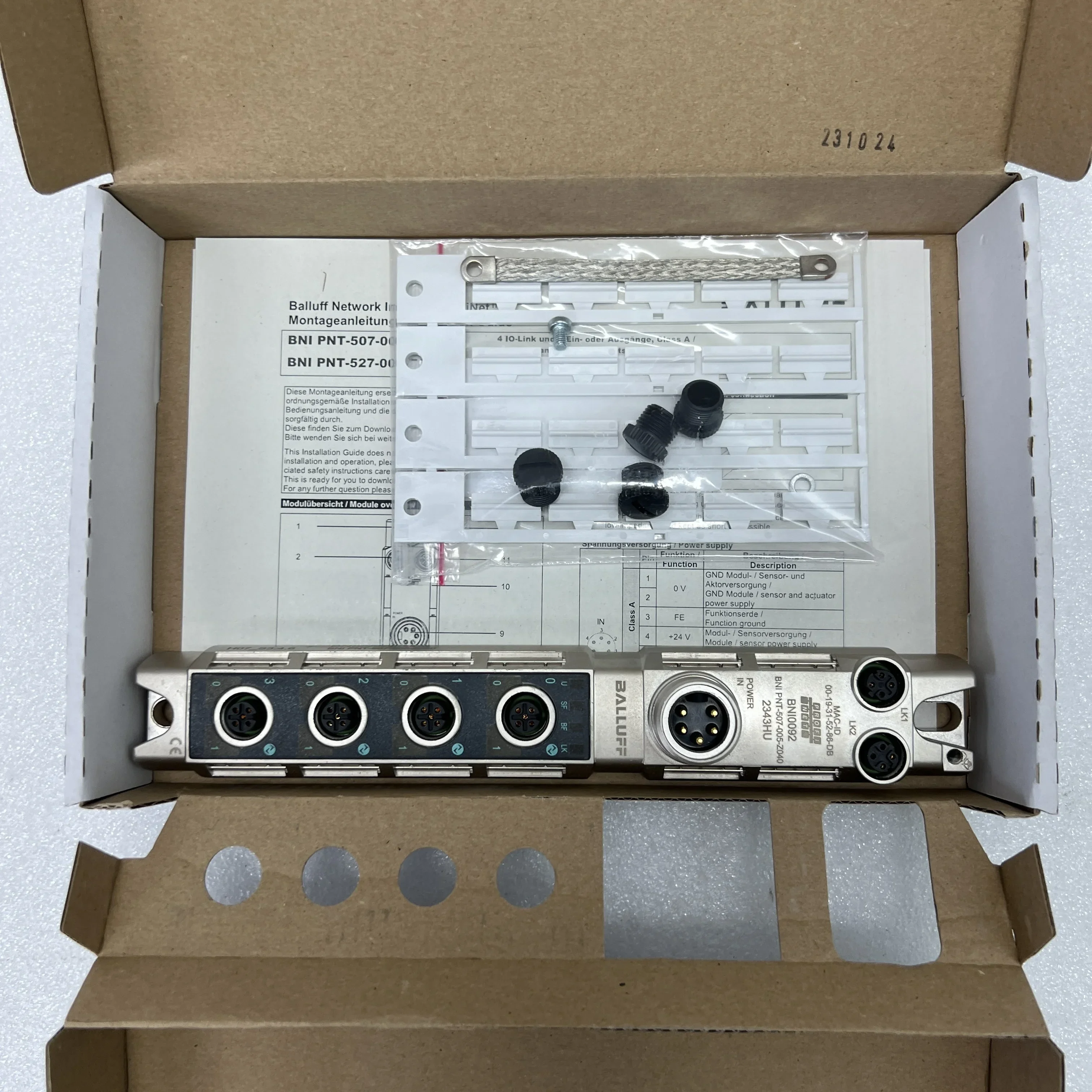 BNI0092 BNI PNT-507-005-Z015 Profibus Module