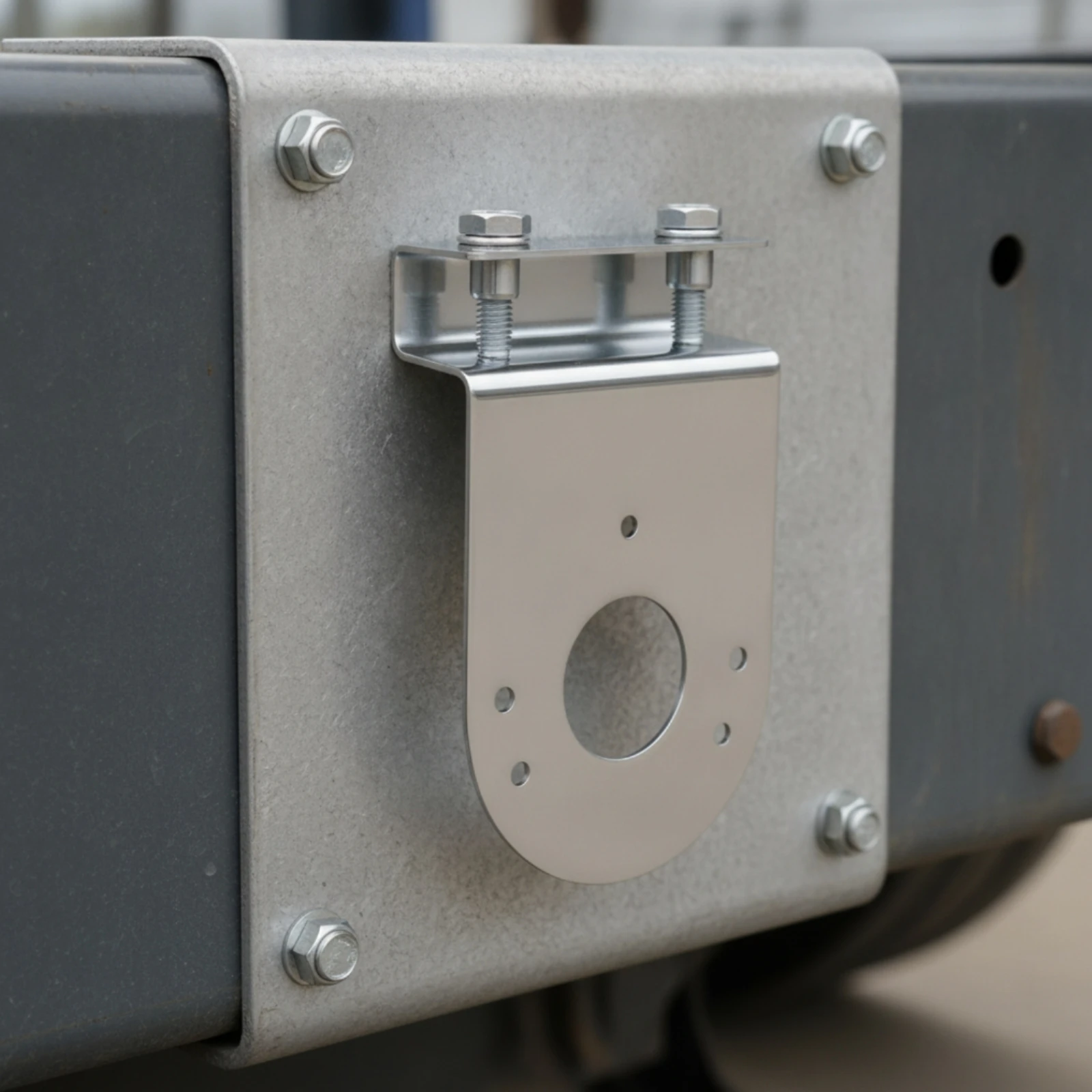 2 Pieces Watermelon Light Bracket Stainless Steel Bracket with Clamp Hardware Heavy-Duty Long-Lasting for Truckers, Trucks