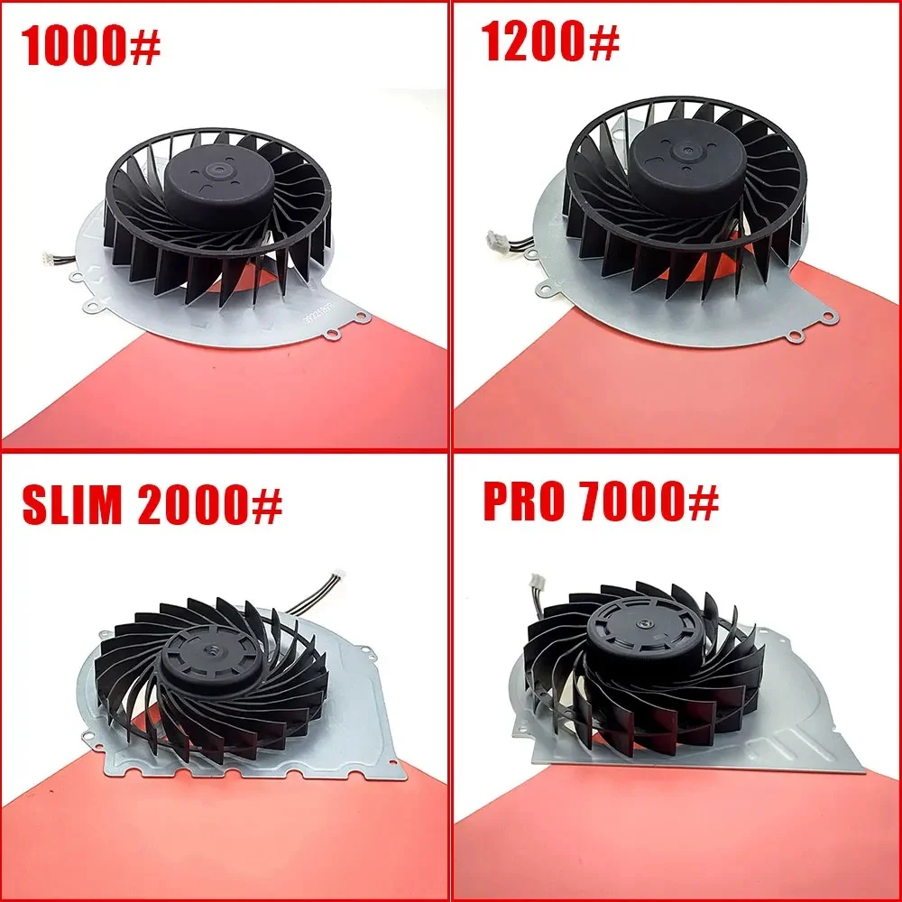 Original Inner Cooling Fan for PS4 Pro FAN Game Console Cooler 1000/1200/2000/7000 Series Replacement for PS4 Host Silent Fan