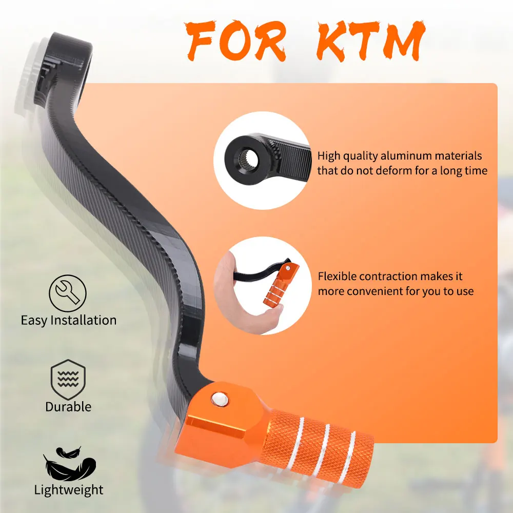 

Motorcycle Gear Shift Lever Shifter For KTM SX EXC XC XCW SXF XCF XCFW EXCF 125 144 150 200 250 350 450 500 530 Foot Brake Pedal