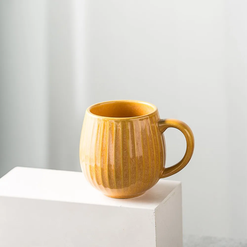 

New 500ml Coffee Mugs Ceramic With Handle Milk Tea Cup Breakfast Cup