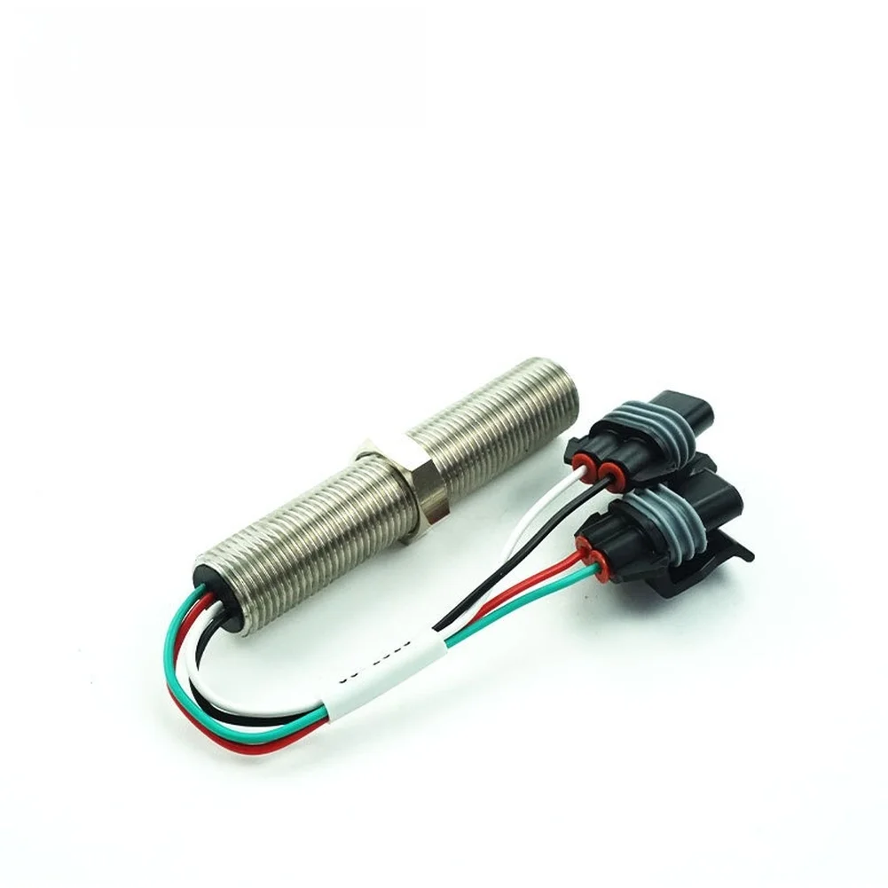MSP6732 RPM Sensor for Generator Monitoring with Pre-Wired Weatherproof Cable Assembly and Standard Threaded Mounting Interface