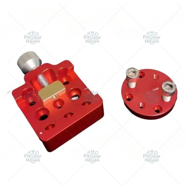 Equatorial Mount Modification Component  Non-destructive Locking Pigeon Tail Slot with Adapter Disc