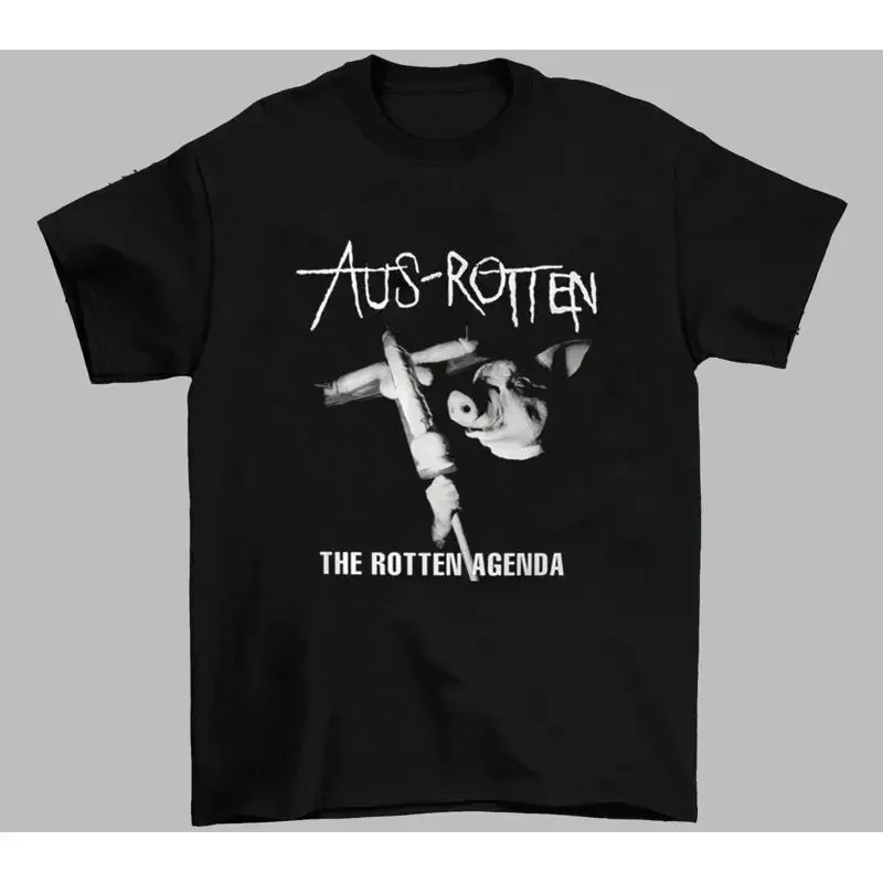 Aus Rotten The Agenda T Shirt Full Size S 5Xl