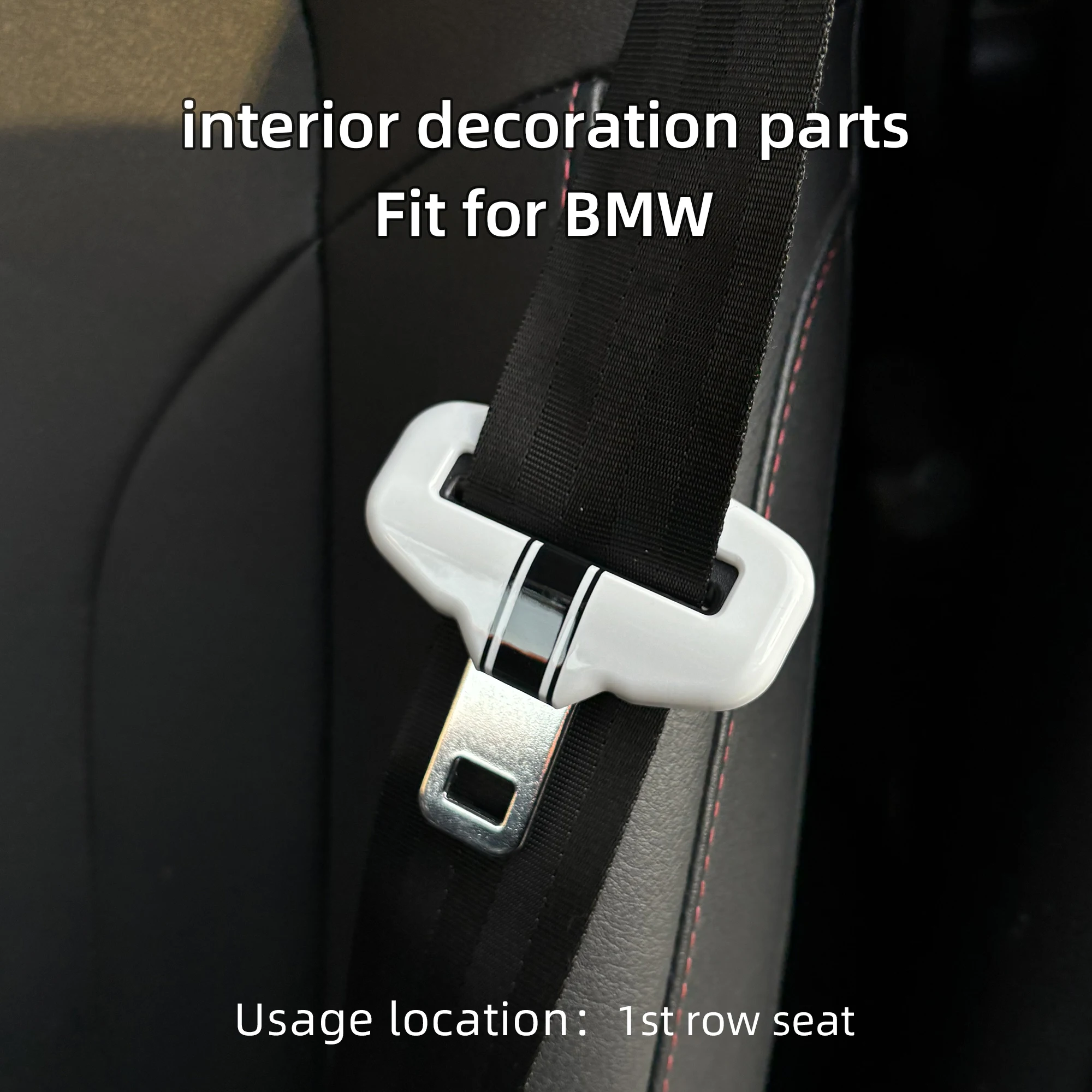 

Декоративный чехол на ремень безопасности для BMW (2 серии F45 F46 2014–2021 / i3 i01 2013–2022) - Краска Craft, Quick Clip-On