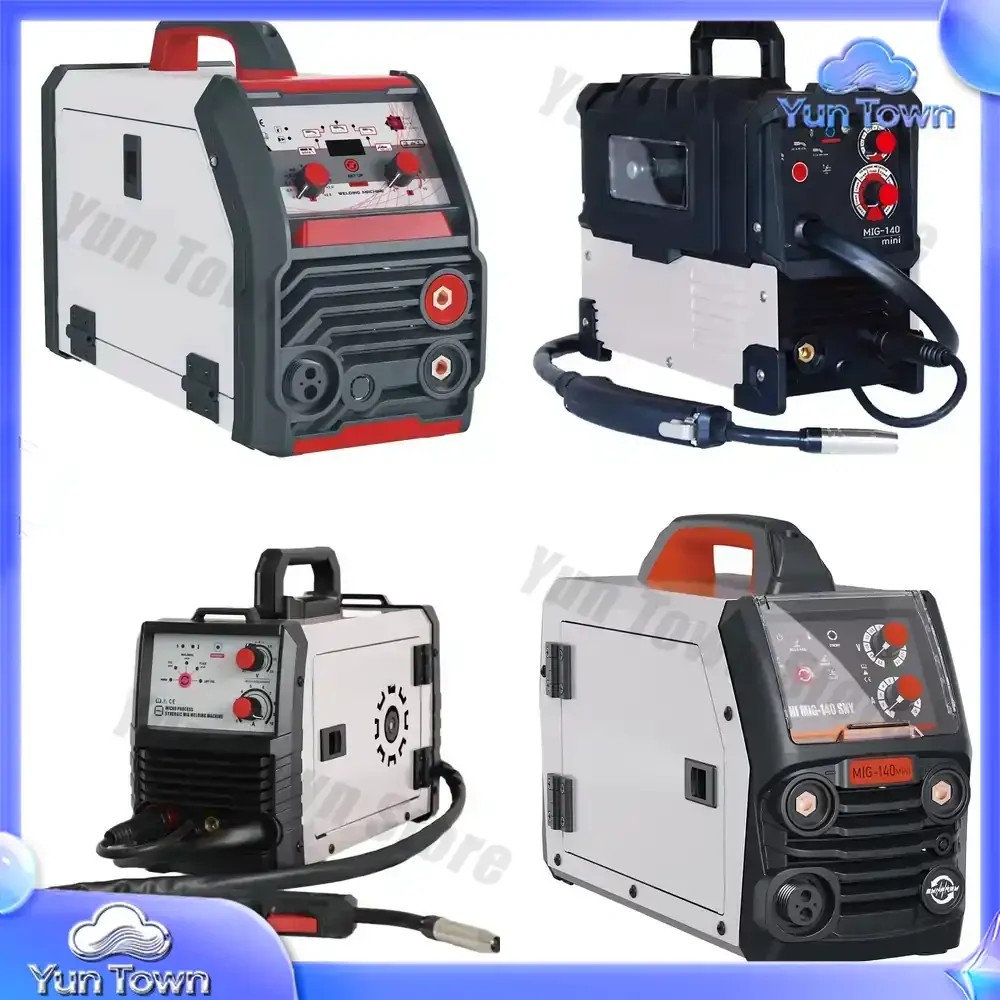 For MIG 140 SNY Multi Process Welder Machine For MIG TIG MMA Welding Gas Gasless IGBT Inverter Portable Welding Machine 1KG