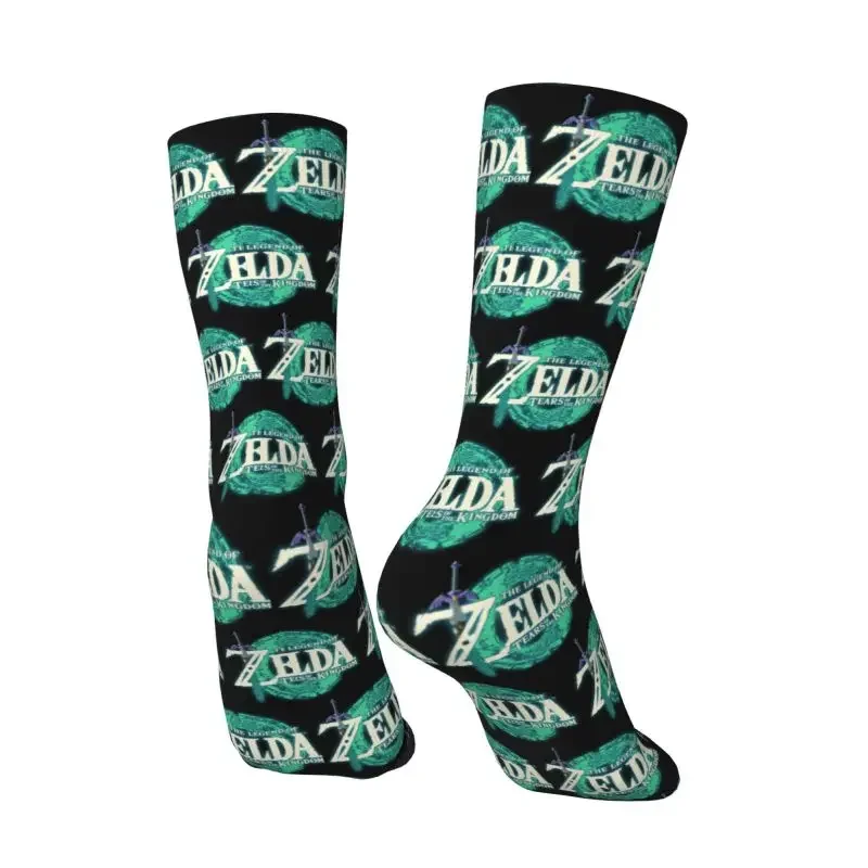 Harajuku Legend Of Zeldas Socks Women Men Warm 3D Printing Basketball Sports Socks