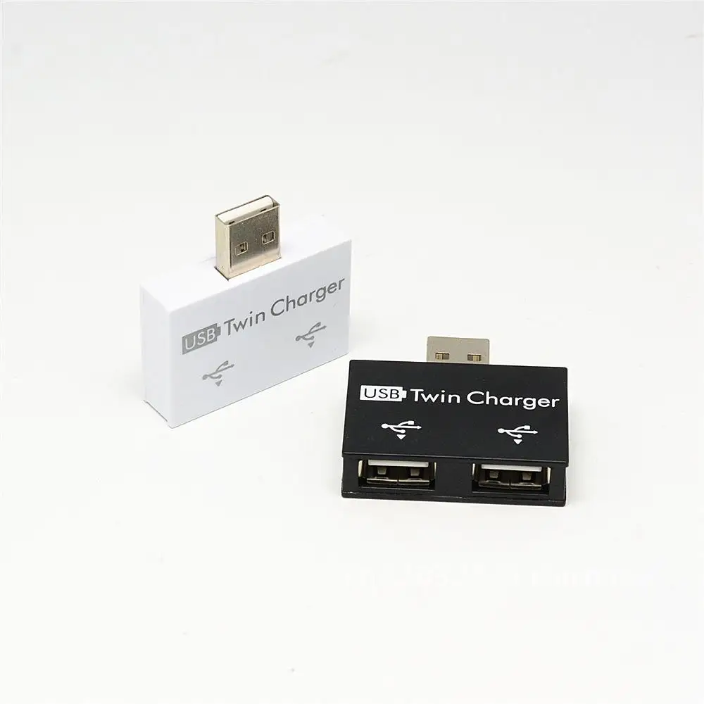 

Charging Extender Converter One to Two Port Mobile Phone Charger Splitter High-Speed Data Transfer No External Power Needed