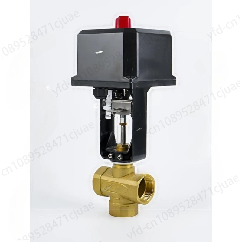 Intelligent Electric Control Valve with Manual Threaded Two-way Three-way Valve Mixed Water Temperature Combined Flow Separation