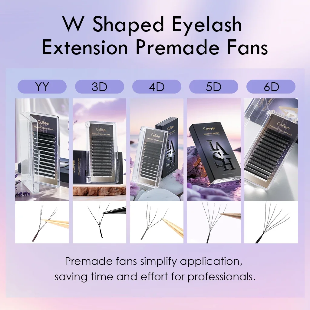 Gollee Pink Glue Korean Low Humidity Liquid Clear False Pink Adhesive Private Label Eyelash Extension Glue Eyelash Glue