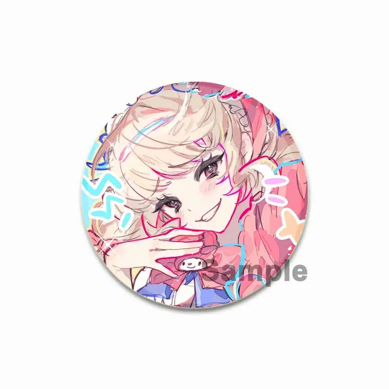 58mm Game Anime Identity V Pins Asymmetric Competitive Mobile Game Badge Breastpin for Backpack Clothes Handmade Gift Brooches