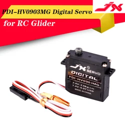 JX Servo PDI-HV0903MG 2.6kg Metal Gear Digital Flat Wing Servo Plastic Case for RC Glider