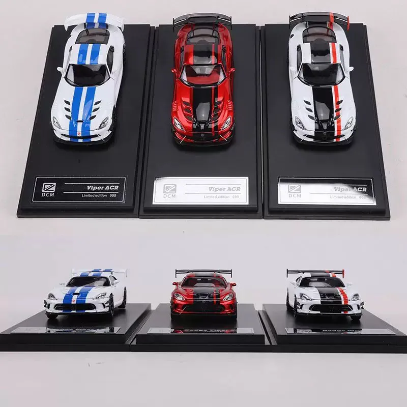 

DCM 1/64 Scale Viper ACR Alloy Car Model Adult Static Collection Decorated Holiday Gifts Toys
