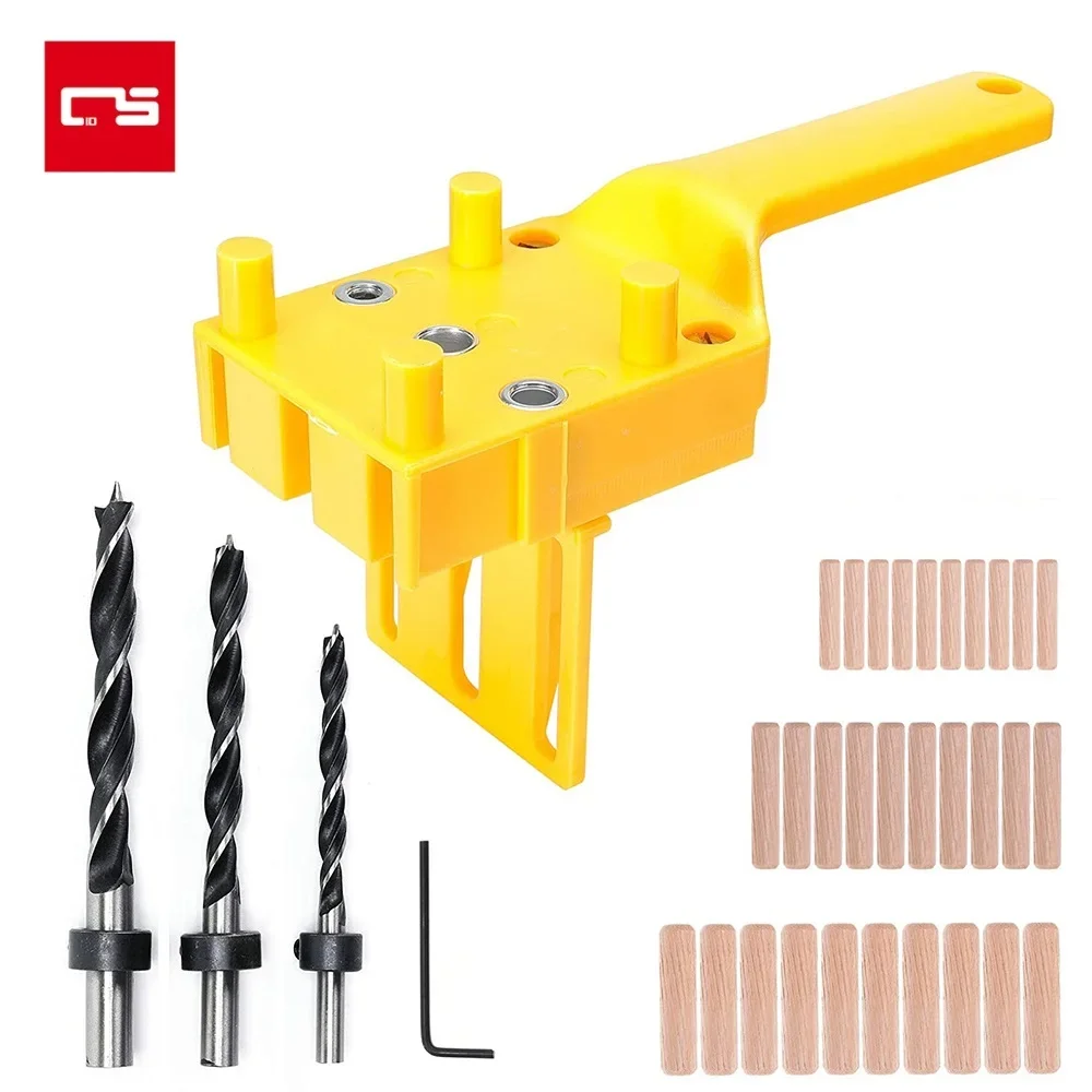 Broca de plantilla rápida para carpintería, sistema de plantilla de agujero de bolsillo, pasador de carpintería, guía de agujero de carpintería, 6mm, 8mm, 10mm