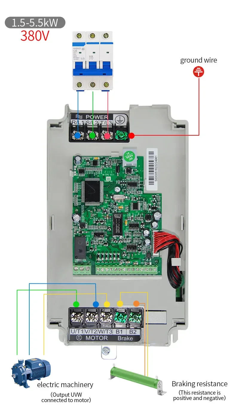 High performance Cheap price Voltage Single phase Three Phase Motor 11kw 22kw 30kw Ac Drive 50hz 60hz Static Frequency Converter