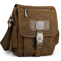 Ruil New Men Canvas Shoulder Bags Leisure Messenger Vintage Outdoor Wear Resistance Bag Casual Fashion Crossbody Bag