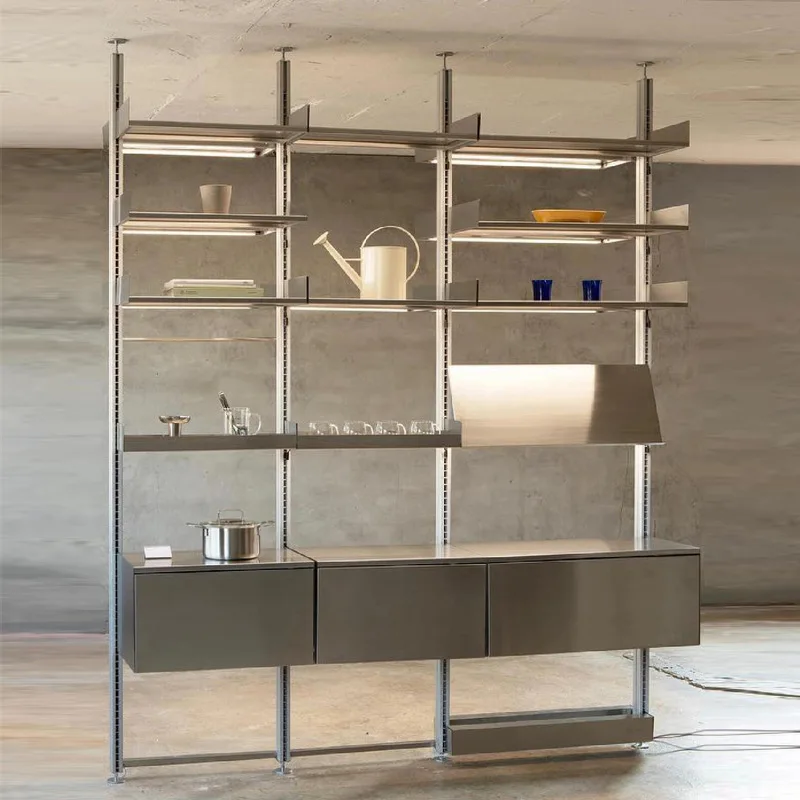 

Стеллаж для колонн из алюминиевого сплава, минималистичная книжная полка, потолочная перегородка для офиса, книжный шкаф от пола до потолка в гостиной