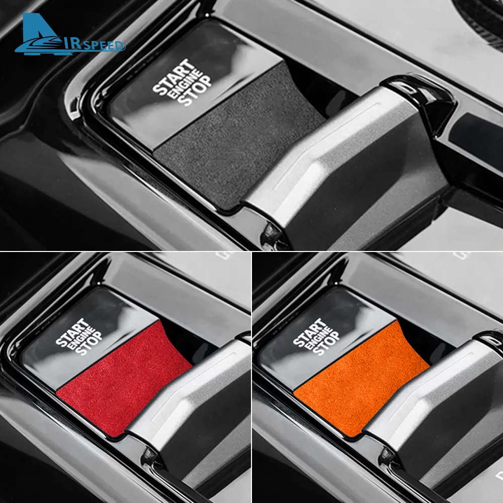 Suede Car Gear Shift Anti-scratch Sticker for BMW X3 G45 2025 7 Series G70 2023 2024-2026 i5 G60 5 Series G60 2024 2025 LHD RHD view 6