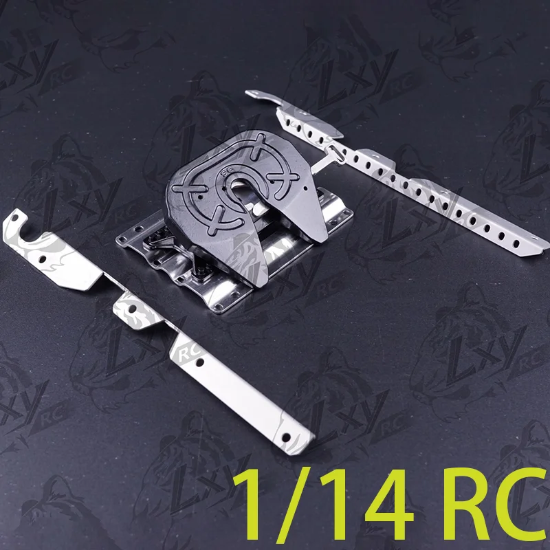 1:14th مقياس المعادن محاكاة الصليب قرص الطحن 4x2 6x4 ل Tamiya مركبة يتم التحكم بها عن بُعد سكانيا 770S R620 فولفو بنز أروكس مان TGX سيارة