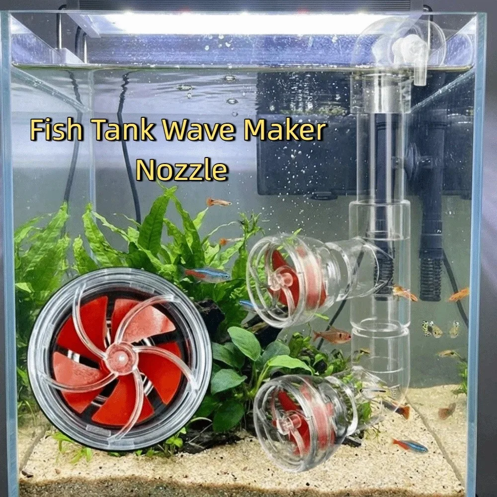 Plastic Rotary Pump Head Transparent Side Filter Compatible Auto-Rotating Fan Kit Filter Modification Rotary Type