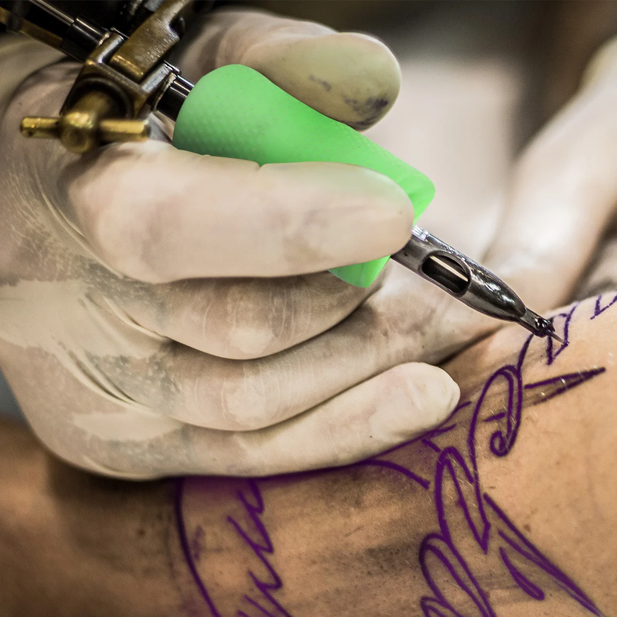 

20Pcs Skin Pen Cores Tattoo Marker Fine Point Tips Used for Piercing Microblading Safe Non Methanal Supplies