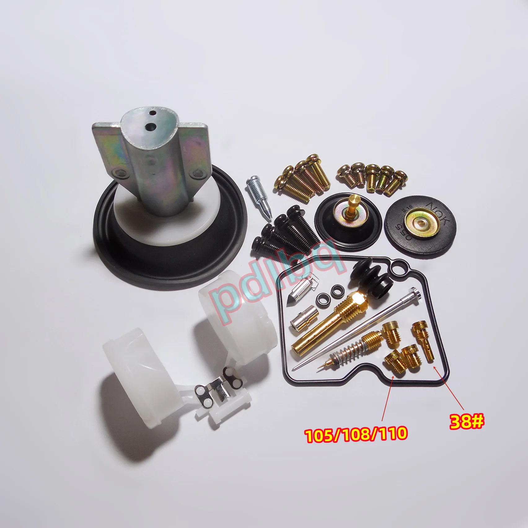 

For Suzuki 98-06 version (AN400) Burgman 400/Skywave 400 scooter carburetor repair kit with plunger diaphragm assembly