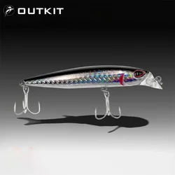 OUTKIT Wobbler Volador 9cm – Crankbait sinking para lubina y Lucio