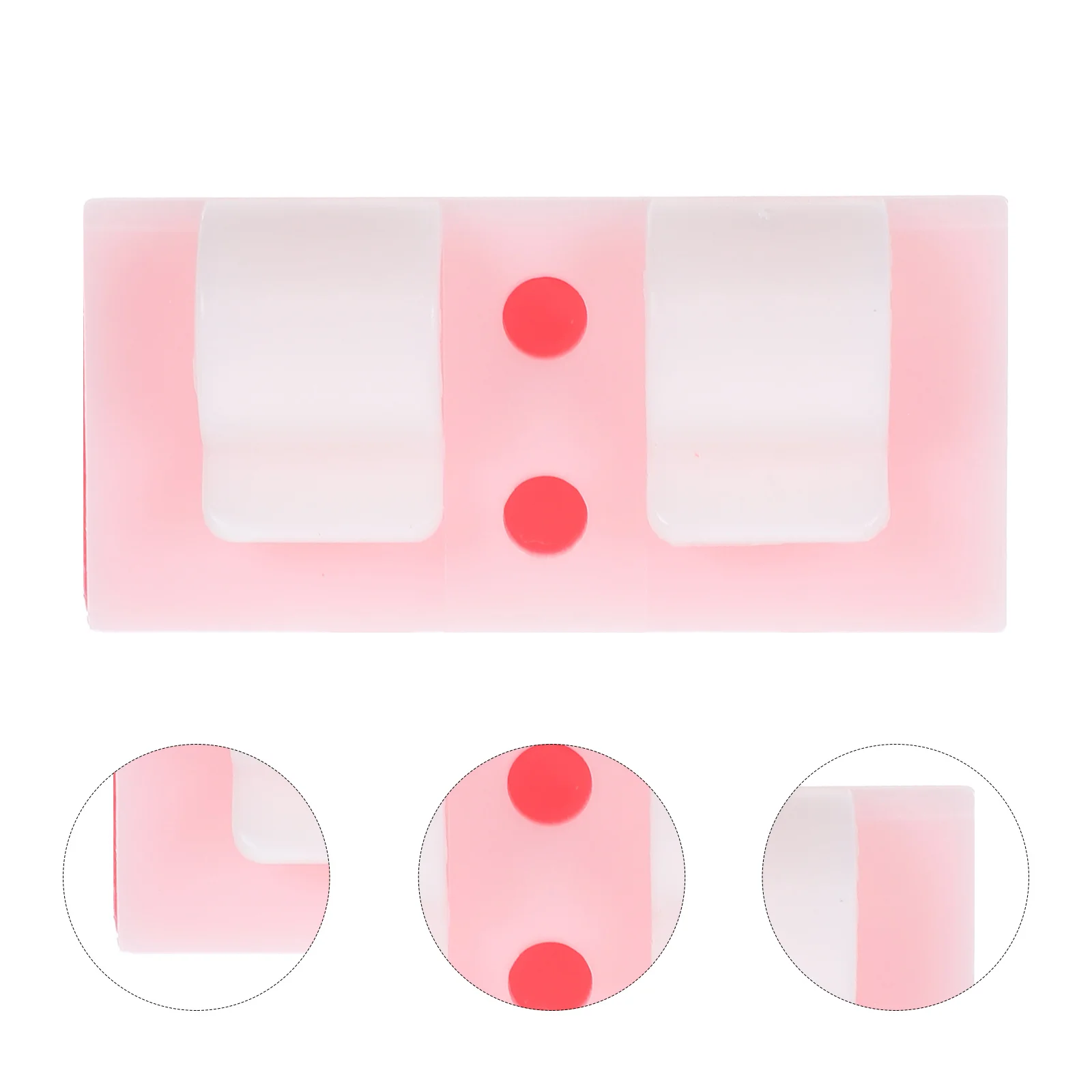 

32pcs Cord Keeper Self-Adhesive Cable Organizer Clips For Home Office Car Usb Power Cord Storage Management Winder Double Row